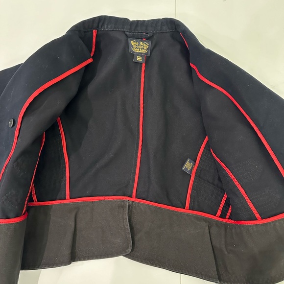 Polo Ralph Lauren Woman's 1967 Vintage Button Up Military Band Style Jacket SZ M - Picture 10 of 13